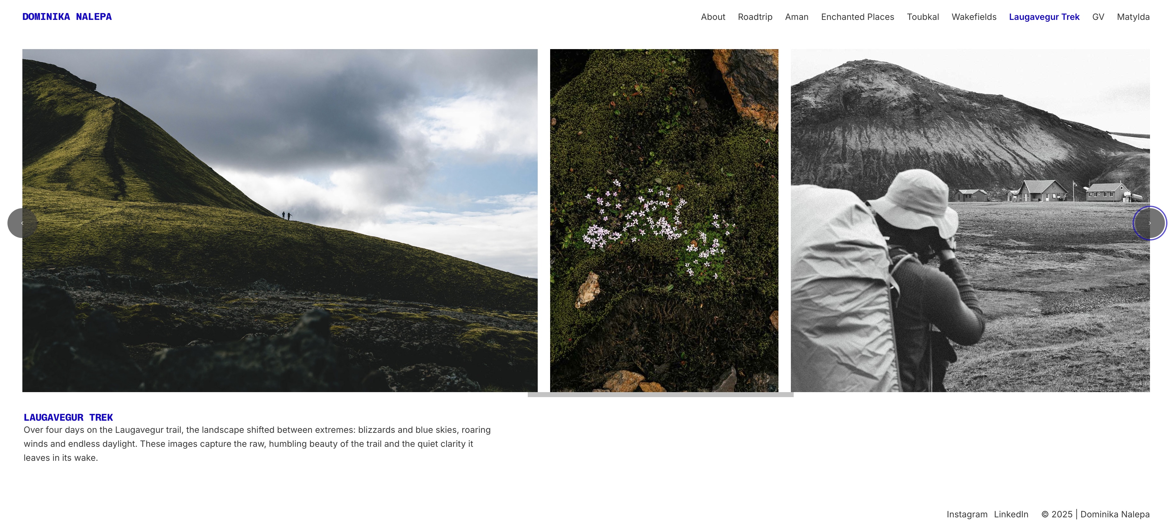 Portfolio Photographique